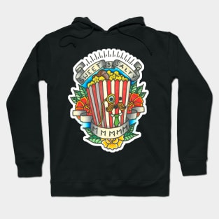 detective popcorn last podcast tattoo art Hoodie